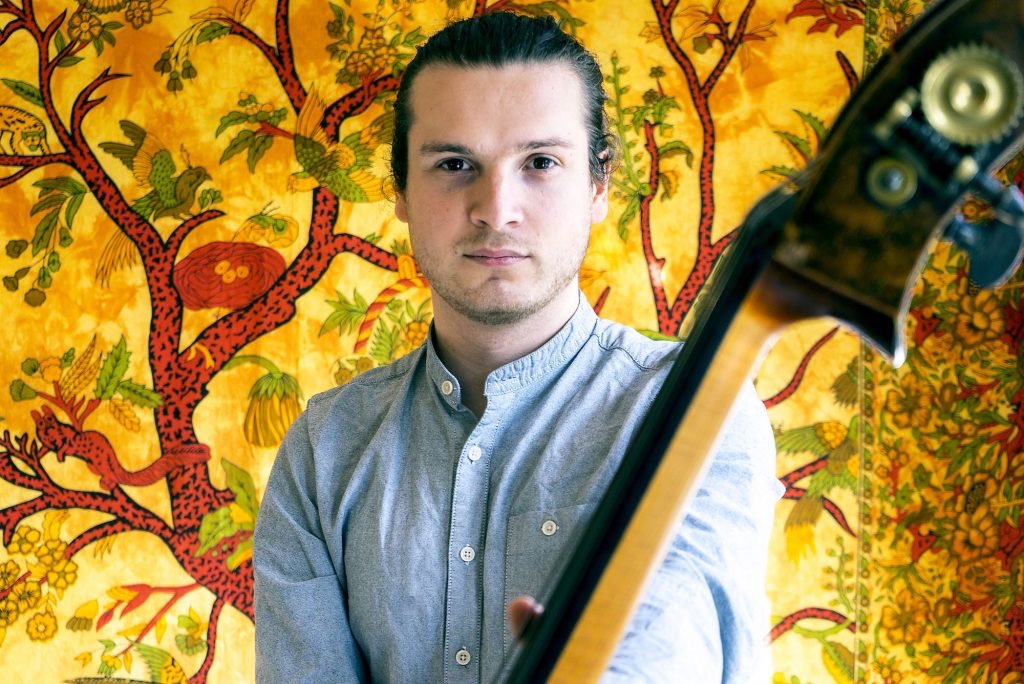 Jordi Carrasco Hjelm — double bass performing at OCMF 2026
