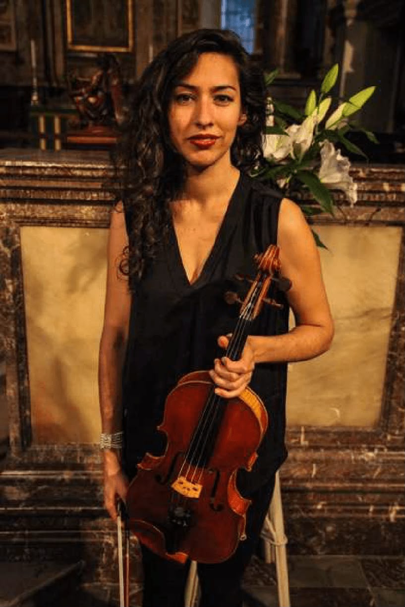 Megan Cassidy — viola performing at OCMF 2026
